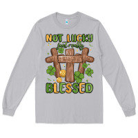 Moon Dust not lucky just really blessed malia Long Sleeve Tee - MaliasSmallBusiness
