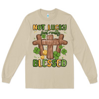 Mushroom not lucky just really blessed malia Long Sleeve Tee - MaliasSmallBusiness