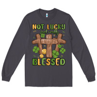 Smoke not lucky just really blessed malia Long Sleeve Tee - MaliasSmallBusiness