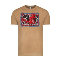 Vintage Camel bandana cowhide denim background Vintage Tee - AdoDesignShop