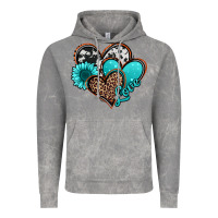 Cloud Rock love turquoise hearts Vintage Hoodie - Jasminsmagicworld