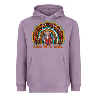 Lavender gobble till you wobble thanksgiving rainbow Heavyweight Hoodie - RanaPortraitStore