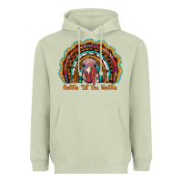 Matcha gobble till you wobble thanksgiving rainbow Heavyweight Hoodie - RanaPortraitStore