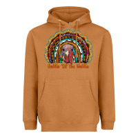 Meerkat gobble till you wobble thanksgiving rainbow Heavyweight Hoodie - RanaPortraitStore