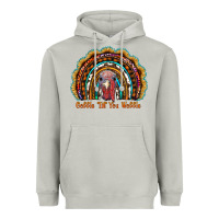 Moon Dust gobble till you wobble thanksgiving rainbow Heavyweight Hoodie - RanaPortraitStore