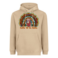 Mushroom gobble till you wobble thanksgiving rainbow Heavyweight Hoodie - RanaPortraitStore