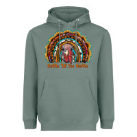 Sage gobble till you wobble thanksgiving rainbow Heavyweight Hoodie - RanaPortraitStore