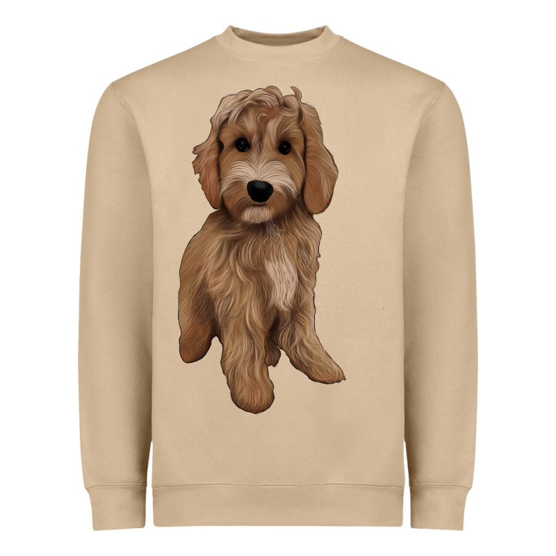 Maltipoo Heavyweight Sweatshirt by BarkalooDesign | Teevron