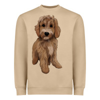 Mushroom maltipoo Heavyweight Sweatshirt - BarkalooDesign