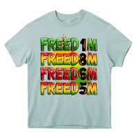Arona freedom freedom freedom freedom 1865 Heavy Core Tee - Zillion Design Studio