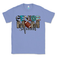Colony Blue senior mom squad football design Classic Tee - CowhideDigitalArt