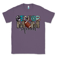 Lavender senior mom squad football design Classic Tee - CowhideDigitalArt