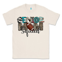 Natural senior mom squad football design Classic Tee - CowhideDigitalArt