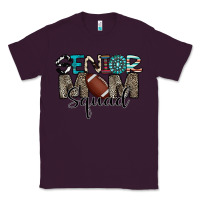 Plum senior mom squad football design Classic Tee - CowhideDigitalArt