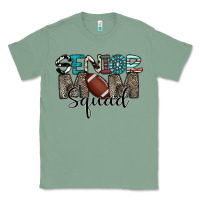 Sage senior mom squad football design Classic Tee - CowhideDigitalArt