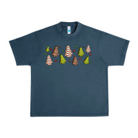 Midnight Navy Christmas cakes Urban Heavy Tee - Jasminsmagicworld