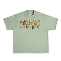 Oil Green Christmas cakes Urban Heavy Tee - Jasminsmagicworld