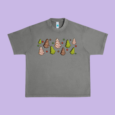 Christmas Cakes Urban Heavy Tee Designed By Jasminsmagicworld
