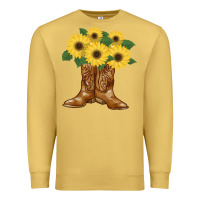 Antique Gold cowgirl boots Premium Sweatshirt - Bettercallsaul
