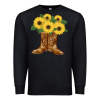 Black cowgirl boots Premium Sweatshirt - Bettercallsaul