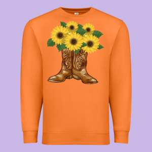 Cowgirl Boots Premium Sweatshirt Designed By Bettercallsaul