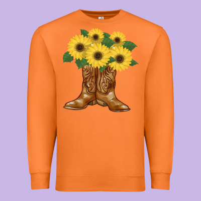 Cowgirl Boots Premium Sweatshirt Designed By Bettercallsaul