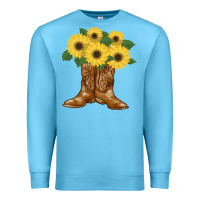 Ocean Blue cowgirl boots Premium Sweatshirt - Bettercallsaul