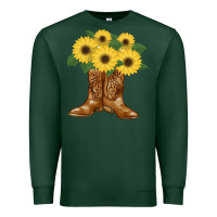 Sports Green cowgirl boots Premium Sweatshirt - Bettercallsaul