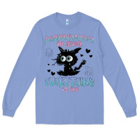 Colony Blue i survived 100 days of school cat Long Sleeve Tee - MaliasSmallBusiness