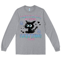 Heather Grey i survived 100 days of school cat Long Sleeve Tee - MaliasSmallBusiness