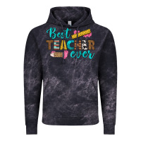 Cloud Black best teacher ever Vintage Hoodie - BundleAndBundleShop