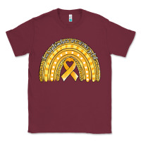 Childhood Cancer Awareness Rainbow (1) Classic Tee | Teevron