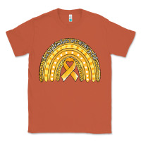Copper childhood cancer awareness rainbow (1) Classic Tee - Jasminsmagicworld