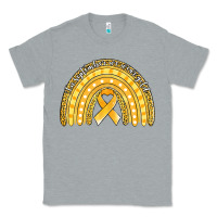 Heather Grey childhood cancer awareness rainbow (1) Classic Tee - Jasminsmagicworld