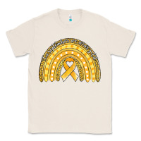 Natural childhood cancer awareness rainbow (1) Classic Tee - Jasminsmagicworld