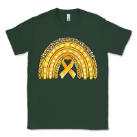 Sports Green childhood cancer awareness rainbow (1) Classic Tee - Jasminsmagicworld