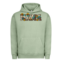 Pigment Oil Green mama sunflower leopard Urban Hoodie - OliviaCreatesArt