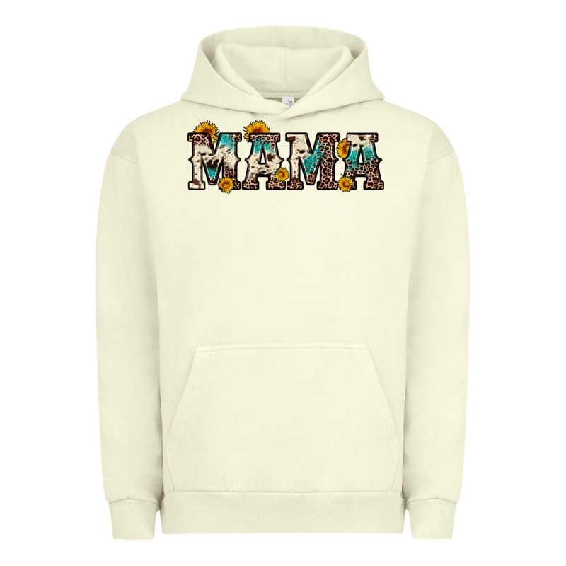 Mama Sunflower Leopard Urban Hoodie by OliviaCreatesArt | Teevron