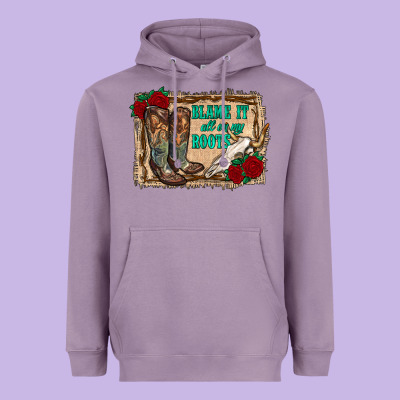 Blame It All On My Roots Heavyweight Hoodie Designed By Ranaportraitstore