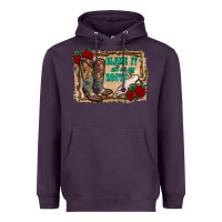 Plum blame it all on my roots Heavyweight Hoodie - RanaPortraitStore