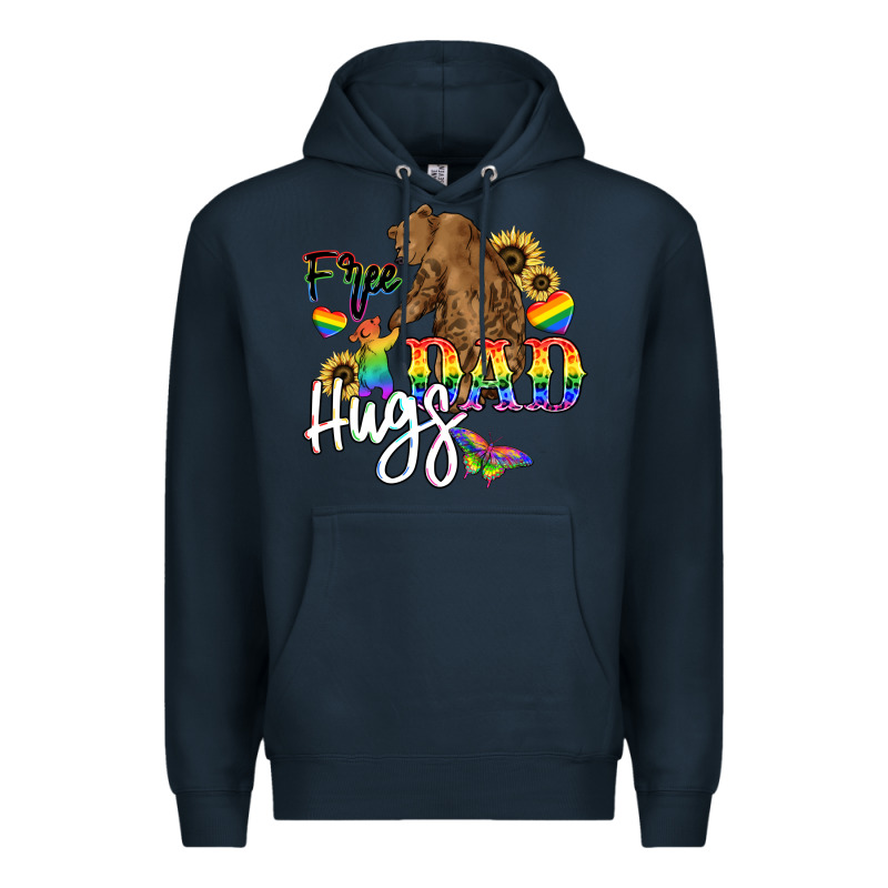 Free Dad Hugs Premium Hoodie by NancyCooperArtShop | Teevron