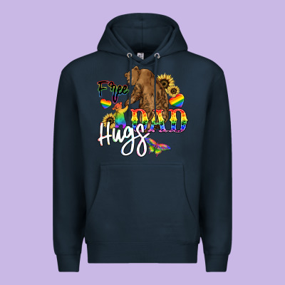 Free Dad Hugs Premium Hoodie Designed By Nancycooperartshop