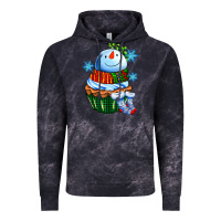 Cloud Black snowman cupcake Vintage Hoodie - AdoDesignShop