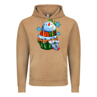 Vintage Camel snowman cupcake Vintage Hoodie - AdoDesignShop