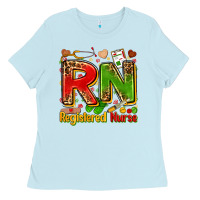 Baby Blue registered nurse juneteenth Ladies Tee - Zillion Design Studio