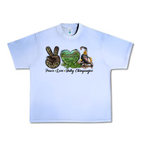 Grape Ice Leopard Peace Love Baby Chimpanzee Urban Heavy Tee - LillyAllenDesigns