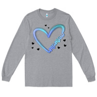 Heather Grey mamaw Long Sleeve Tee - MaliasSmallBusiness