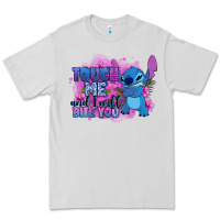 Dove Grey touch me and i will bite you stitch Premium Tee - Zillion Design Studio
