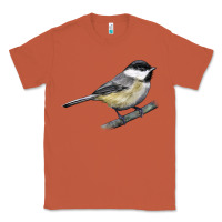 Copper Black Capped Chickadee Classic Tee - LillyAllenDesigns