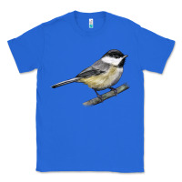 True Royal Black Capped Chickadee Classic Tee - LillyAllenDesigns